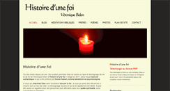 Desktop Screenshot of histoiredunefoi.fr
